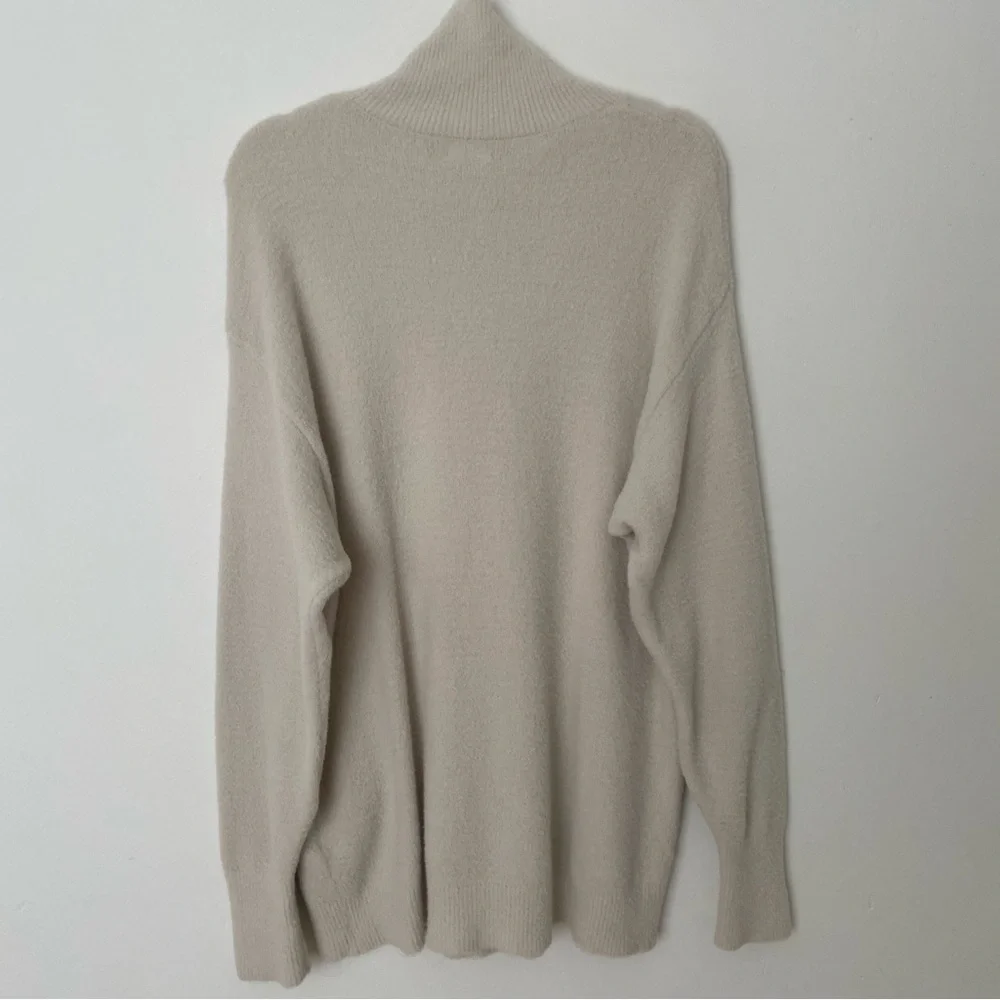 Aritzia Wilfred Free Hush Knit Turtleneck Sweater in Cream - Picture 8 of 10